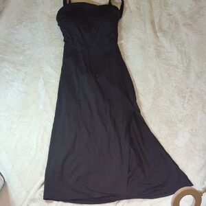 Source Unknown Elegant Strapless Black Dress